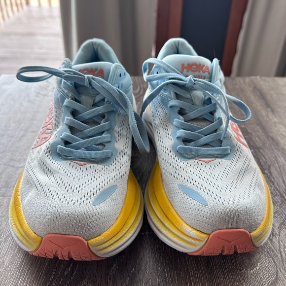 Hoka One Bondi 8 running sneaker shoe Summer Song - Picture 5 of 5